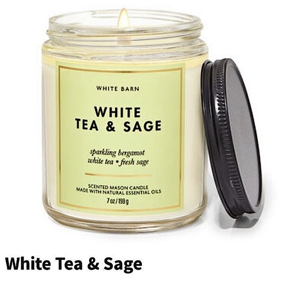 White Barn Other - White Barn— White Tea & Sage Single Wick Candle-*NWT* 🕯️ 🤩